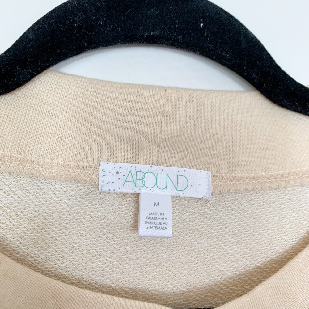 Abound Cream Mock Neck Sweatshirt - Picture 3 of 6